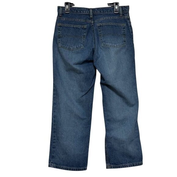 Vintage 90s Polo Jeans Co Ralph Lauren Medium Wash Cropped Relaxed Jeans Size 8 - Picture 4 of 14